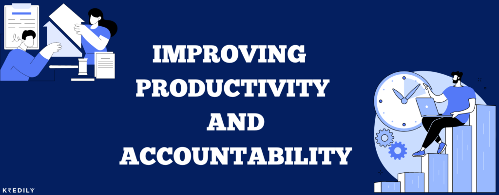 improving productivity and accountability
