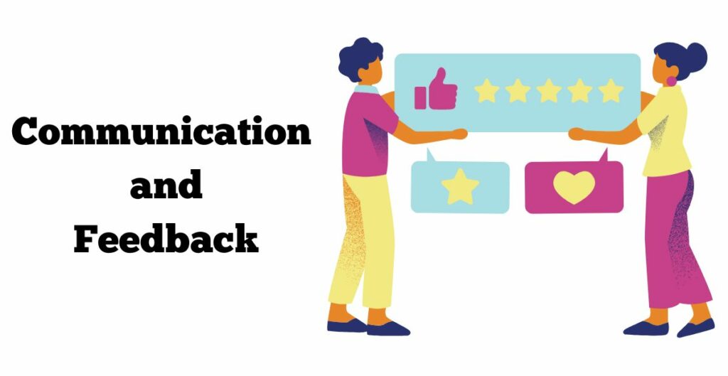 communication and feedback
