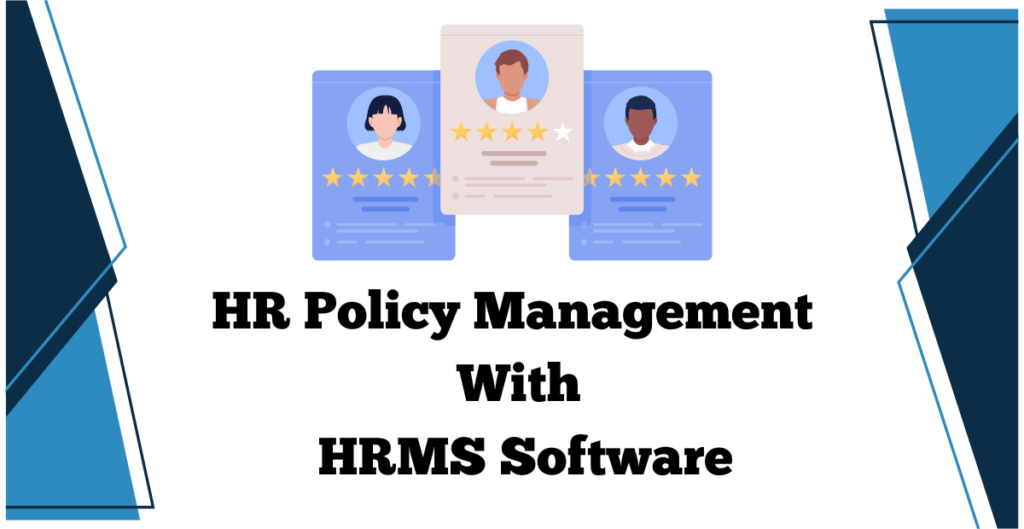 HR Policy management with HRMS software