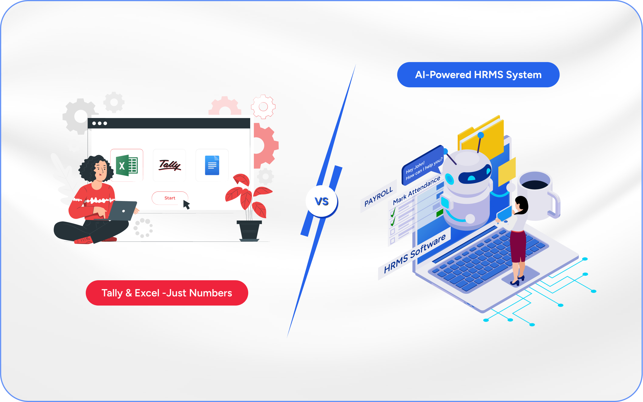 Tally vs AI-Powered HRMS System Comparison