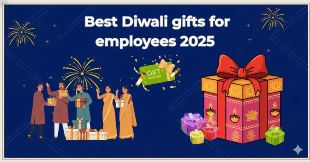 Corporate Diwali gift for employees with dry fruits and chocolates for employees