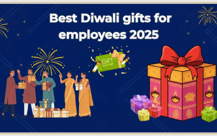 Corporate Diwali gift for employees with dry fruits and chocolates for employees